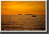 Sunset on Lake Titicaca