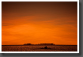 Sunset on Lake Titicaca