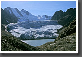 Glacial Lake in front of Condoriri