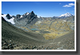 Looking down to Laguna Chiar Khota