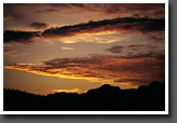 Sunset in Scidmore Bay
