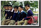 Boys in School Uniform